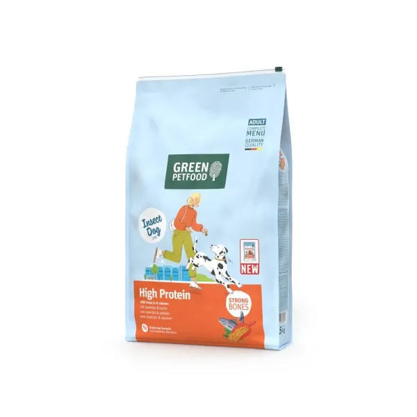 Green Petfood Dog High Protein with Insects 7.5 kg